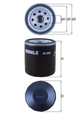 MAHLE OC 988 Filtru ulei foto