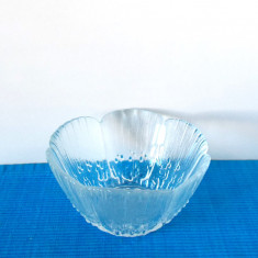 Bol cristal suflat mulaj - Heina - design Pertti Kallioinen, Lasisepat Finlanda