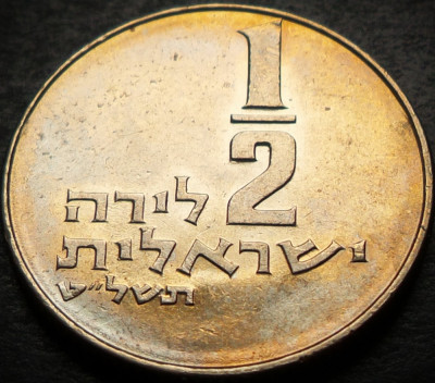 Moneda 1/2 LIRA / LIRAH - ISRAEL, anul 1979 * cod 5340 B foto