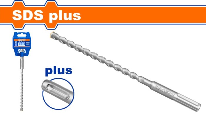 WADFOW - BURGHIU SDS PLUS - 10X110MM PowerTool TopQuality