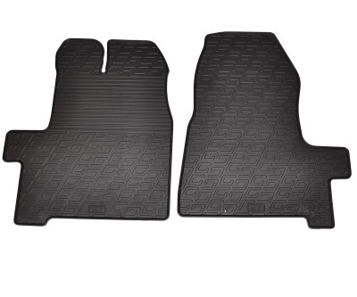 Set covorase auto din cauciuc Ford Transit Custom 2012-12.2017, Transit Furgon (doar fata), Negru, Gledring, 4 buc. AutoDrive ProParts foto