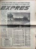 Almanah Expres Nr 2 1990 - 7 Pagini 42x30cm Romana Brosat Stare Buna