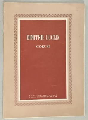 CORURI de DIMITRIE CUCLIN , 1958 foto