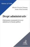 Drept administrativ. Ghid studiu examene admitere functii publice. Instituții fundamentale, mecanisme administrație. Student, funcționar public.