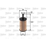 Filtru ulei Citroen Berlingo Berlingo First, C2, C2 Enterprise, C3 I, C3 Pluriel; Peugeot 106 II, 206, 206 Cc, 206 Sw, 306, 307, 307 Cc Motor 1.1,