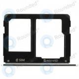 Tava Samsung Sim + tava MicroSD neagra GH98-38665B