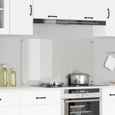 vidaXL Contrablat bucătărie transparent 110x60x0.6cm sticlă securizată
