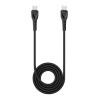 Cablu de date sau incarcare universal Tip C- Tip C elSales ELS-CA51, lungime 1 metru, cauciucat, negru