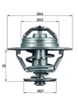 MAHLE TX 93 83D termostat,lichid racire