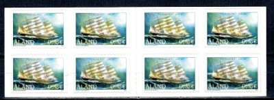 Aland(FIN) 2003 - Vapoare, carnet timbre autocolant foto