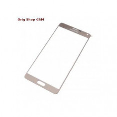 Carcasa (Sticla) Geam Samsung N910 Galaxy Note 4 Alb Orig China foto