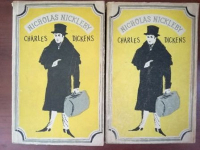 Charles Dickens 1, 2- Nicholas Nickleby foto