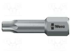 Capăt de şurubelniţă Torx&reg; TX06 25mm TORSION WERA
