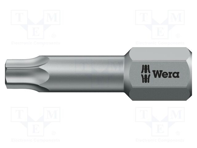 Capăt de şurubelniţă WERA TORSION Torx TX09 25mm