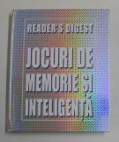 JOCURI DE MEMORIE SI INTELIGENTA
