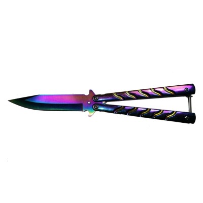 Briceag fluture IdeallStore&amp;reg;, Rainbow-Palette, 22.5 cm foto