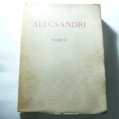 V. Alecsandri - Poezii - ediție omagială , ilustrații de Demian 1940 ,326pag