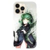 Husa compatibila cu Apple iPhone 12 Pro Max model Tatsumaki One Punch Man, Silicon, TPU, Viceversa, Transparent, Carcasa