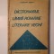 Dicționarul limbii rom&acirc;ne literare vechi (1640-1780): termeni regionali (puțin uzată, vezi descriere)