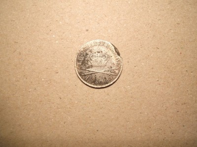 DANEMARCA 4 SKILLING 1841 ARGINT foto