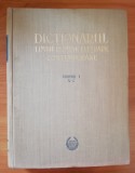 Dictionarul limbii romine literare contemporane vol. I A-C, Acad. R.P.R., 1955