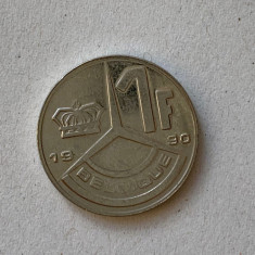 Moneda 1 FRANC - Belgia - 1990 - KM 170 (134)