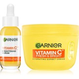 Garnier Vitamin C set pentru luminozitate si hidratare