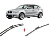 Cumpara ieftin Set 3 stergatoare BMW Seria 1 (E87) 2004 - 2011, pentru parbriz si luneta, Valeo Silencio Xtrm