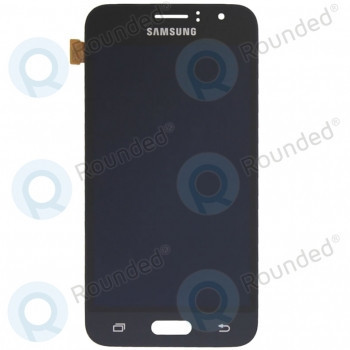 Samsung Galaxy J1 2016 (SM-J120F) Modul display LCD + Digitizer negru GH97-19005C GH97-18224C foto