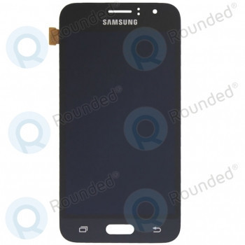 Samsung Galaxy J1 2016 (SM-J120F) Modul display LCD + Digitizer negru GH97-19005C GH97-18224C