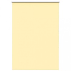 vidaXL Jaluzea cu role opace galben 100x130 cm lățime țesătură 95,7 cm foto