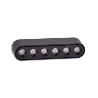 Proiector LED Slim Track Light KL181004, 6W, lumina neutra 4000K, IP20, negru foto