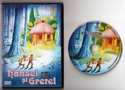 dvd animatii animatie desene animate dvd hansel si gretel subtitrat in limba romana original foto