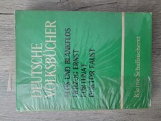 Deutsche Volksbuecher Kleine Schulbuecherei carte veche in limba germana