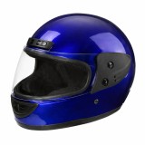 Casca Moto/Scuter Full Face FIXATO, Viziera Detasabila, Marime Universala 59-62cm, Albastru