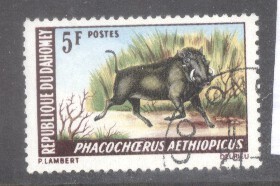 Dahomey 1969 Animals, used AE.230 foto