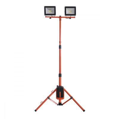 Redback ED40 Stand proiectoare LED acumulatori 40V, 2x20W, solo ProAdvanced PowerfulTools foto