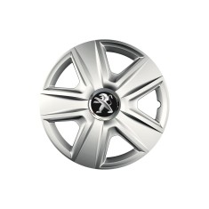 Set 4 capace roti Cu Inel Cromat Esprit R15 pentru gama auto Peugeot foto
