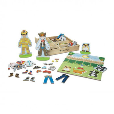 Set de joaca magnetic Meserii - Melissa &amp;amp; Doug foto