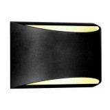 Lampa de perete led 10w ip54 4000k alb neutru - negru, V-TAC