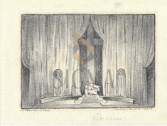 VICTOR ION POPA, &amp;quot; PIRANDELLO - HENRIC AL IV - LEA &amp;quot; , scenografie foto