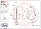 BREMBO 09.B647.11 PRIME LINE - UV Coated Disc frana
