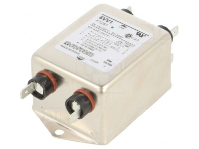 Filtru Anti-Interferențe Monofazat 250VAC 6A foto