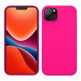 Husa Kwmobile pentru Apple iPhone 14 Plus, Silicon, Roz, 59072.77, Carcasa
