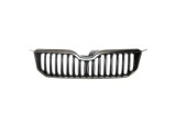 Grila masca fata SKODA YETI (5L), 09.2013-, crom/negru,