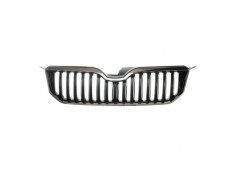 Grila masca fata Skoda Yeti (5L), 09.2013-, crom/negru,