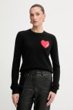FROM FUTURE pulover de cașmir culoarea roz, light, WPR01195