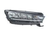 Far Skoda Octavia, 04.2020-, montare fata, dreapta, LED+PWY24W; electric; fara modul lumini de zi LED; LED; marcaj &amp;quot;Skoda Crystal Lighting&amp;quot;, OE