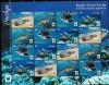WWF 2014 PENRHYN Coala cu 4 serii de cate 4 timbre nestampilate testoase MNH, Nestampilat