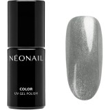 NEONAIL Winter Symphony unghii cu gel folosind UV / lampă cu LED culoare Silver Sheen 7.2 ml